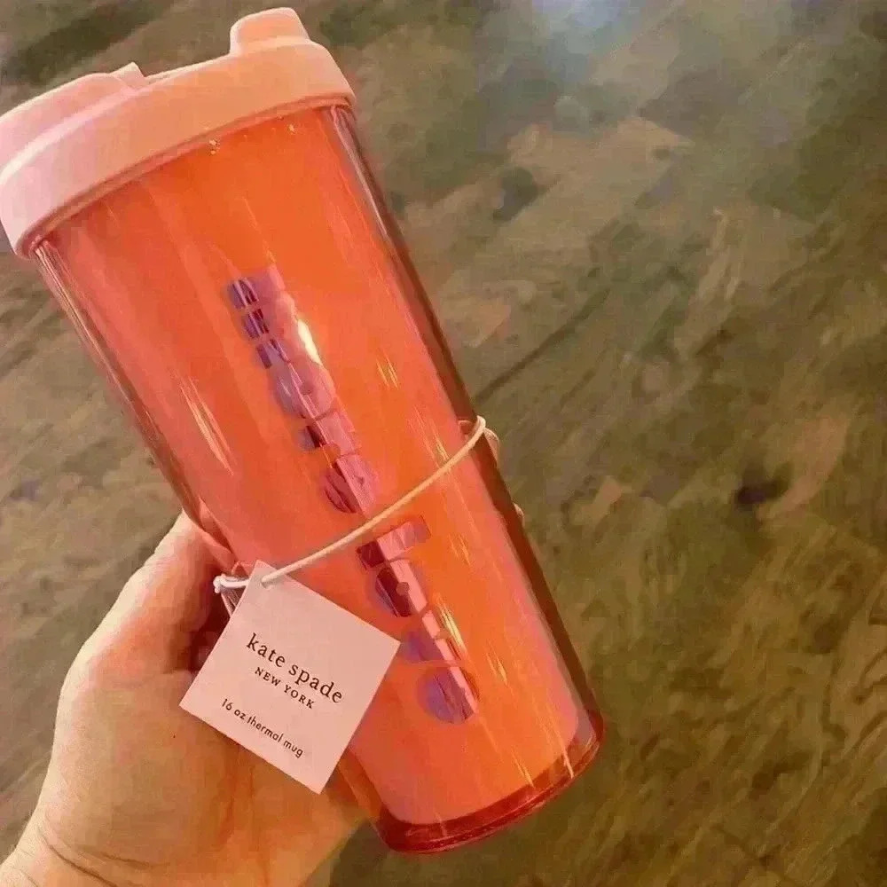 Kate Spade More Love 16oz thermal mug